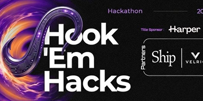 Velric is officially co-hosting Hook ’Em Hacks at The University of Texas at Austin.